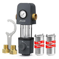 Frizzlife 40 & 100 Micron Spin Down Sediment Water Filter by FRIZZLIFE