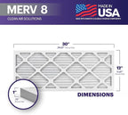 BNX TruFilter 12x30x1 Air Filter MERV 8 - Image 2