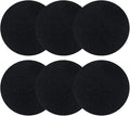ddLUCK 6 Pack Kitchen Compost Bin Filter, Round Food Waste Bins Activated by ddLUCK