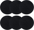 ddLUCK 6 Pack Kitchen Compost Bin Filter, Round Food Waste Bins Activated by ddLUCK