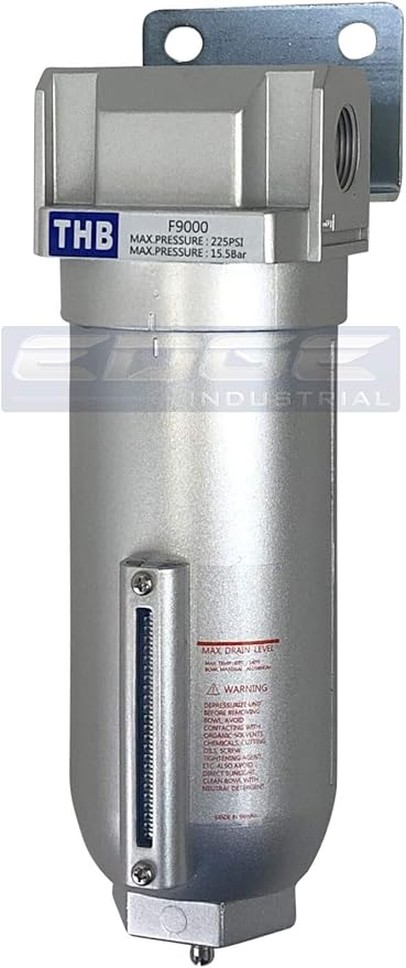 HEAVY DUTY INDUSTRIAL RATED HIGH FLOW PARTICULATE FILTER, IN-LINE WATER TRAP - Image 2