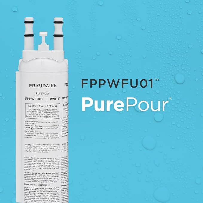 Frigidaire FPPWFU01 PurePour PWF-1 Water Filter - Image 9
