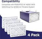 4 Pack 5-Micron Outer Air Filter Replacement Compatible - Image 2