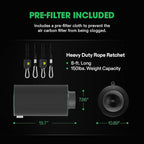 VIVOSUN 8 Inch Air Carbon Filter Smelliness Control - Image 6