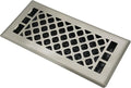 Floor Register AC Vents Brushed Nickel Color 4x10 Inch Air Vents Floor Vents by JATOHOME