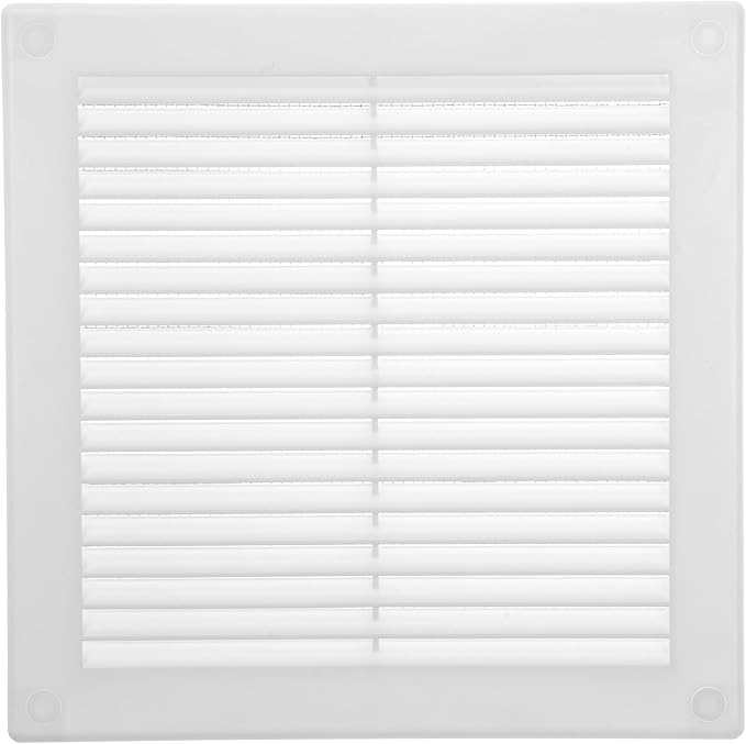 Vent Systems 4.5" x 4.5" Inch Plastic White Soffit Vent Cover by VentSystems