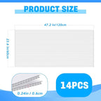 14 Pack Polycarbonate Greenhouse Panels, Excellent Light Transmission & Weather - Image 2