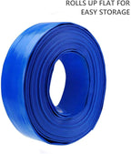 Eastrans 2.5 IN x 100 FT Heavy Duty Flat Discharge Hose, Weather & Burst - Image 8