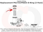 Captain O-Ring Replacement P61733 / P6025 O-Rings - Image 3