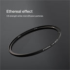Urth 43mm Magnetic Ethereal White Mist ⅛ Diffusion Lens Filter — Cinematic - Image 2