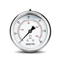 SENCTRL 0-60 Psi Glycerin Liquid Filled Low Pressure Gauge, 2.5" Dial Size by senctrl