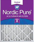 Nordic Pure 16x25x4 Pleated MERV 8 Air Filter 1 Pack by NordicPure