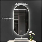 Bathroom Mirror with LED Lights，Bathroom Led Mirror ，Backlit Bathroom Mirror - Image 2