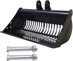 24-inch / 600-millimeter Screen Bucket, Excavator Accessory, Suitable by Unknown