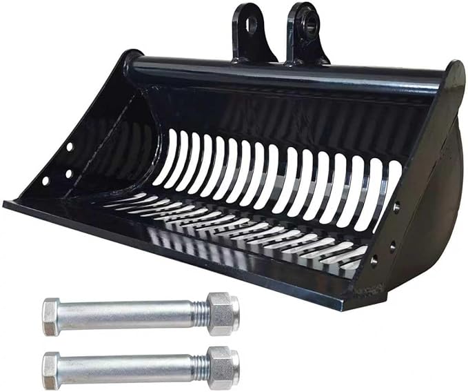 24-inch / 600-millimeter Screen Bucket, Excavator Accessory, Suitable by Unknown