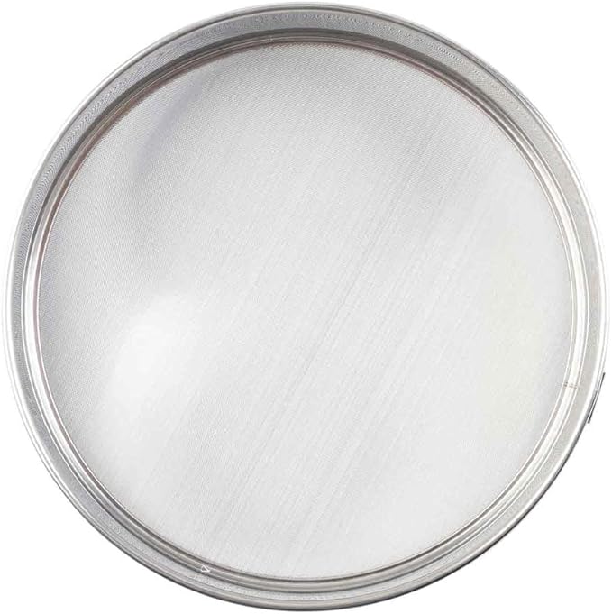 Tablecraft Fine Mesh Sieve Strainer, 8-Inch Round Durable Stainless Steel by TableCraft