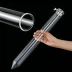 Chunful Glass Extractor Extraction Filter Tube 20" Long 50mm Diameter Thick and by Chunful