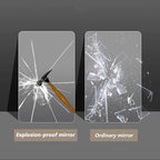 Irregular Bathroom Mirror with 3 Colour LED Light, Wall Mounted Makeup Mirror - Image 5