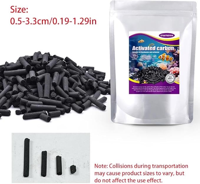 Activated Carbon Pellets for Aquarium Filter Media Activated Charcoal Bulk Fish - Image 5