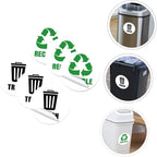 Veemoon 6-Piece Set of Self-Adhesive Garbage Classification Label Stickers - Image 4