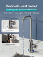 VIOMI® RO Water Filtration System, TDS PFOS&PFOA Reduction, 9 Stage Reverse - Image 9