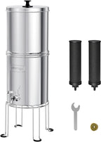 Waterdrop Gravity-fed Water Filtration System, NSF/ANSI 42&372 Certified Black by Waterdrop