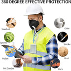 Electric Wearable Air Purifier Maskes, Air Supply, - Image 5