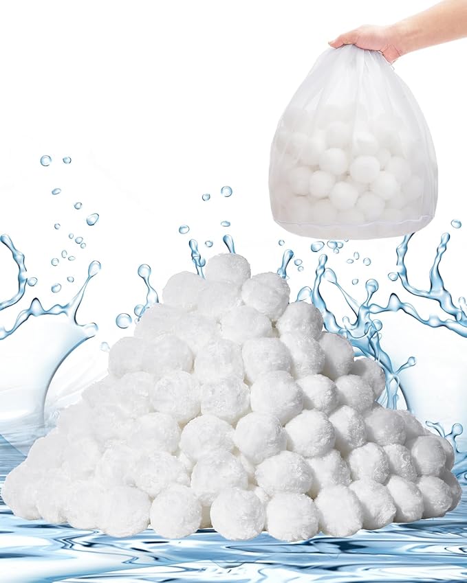 VEVOR Pool Filter Balls for Sand Filter, 3.5 lbs, Filter Balls Replace Pool by VEVOR