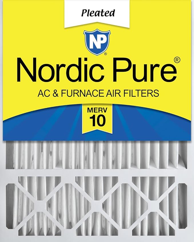 Nordic Pure 20x25x5 Lennox X6673_X6675 Replacement MERV 10 Air Filter 1 Pack by NordicPure