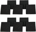 Eagles Square Compost Bin Filters, 4.7" x 4.7" x 0.4" Charcoal Filters by Eagles