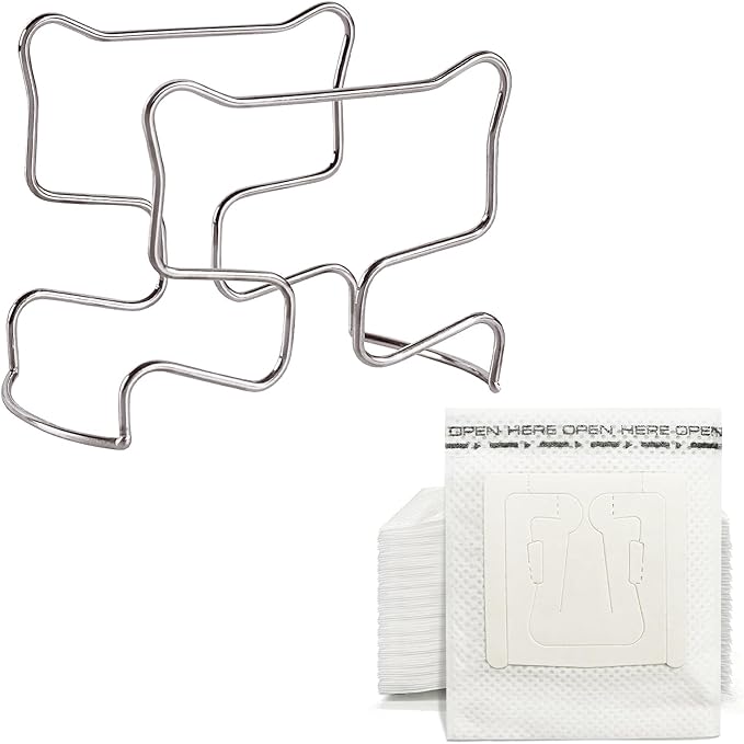 Hanging Ear Drip Coffee Bag Holder by Unknown
