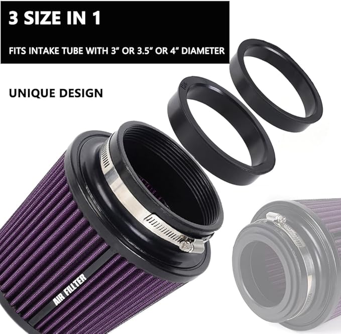 4-Inch Cold Air Intake Filter - Image 2