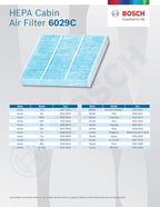 BOSCH 6029C HEPA Cabin Air Filter - Image 6