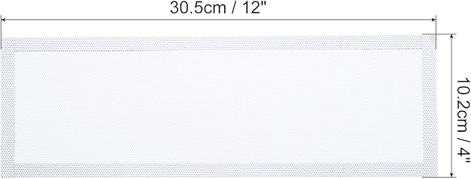 PATIKIL 4"x12" Magnetic Vent Cover, 6 Pack Floor Wall Air Registers Cover - Image 2