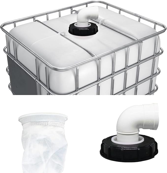 samou IBC Lid Filter 165 mm 90° Ton Barrel Cover - Image 5