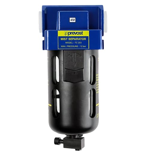 Prevost TC203 Compressed Air Inline Oilesser Oil Coalescing Separator Filter by Prevost
