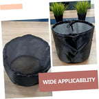 2-Pack Grow Tent Vent Covers Drawstring and Fixed Buckle 20x16.5cm Oxford Cloth - Image 7