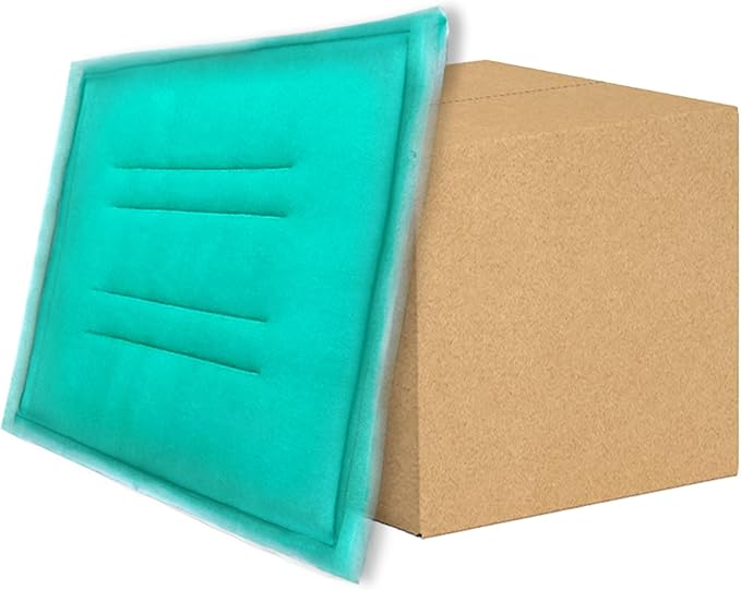 Paint Spray Booth Tacky Intake Filter Pad 20" x 50" in Spray Booth Filter - Image 2