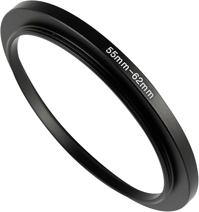 55-62mm Metal Step-Up/Down Ring Adapter Compatible by Unknown