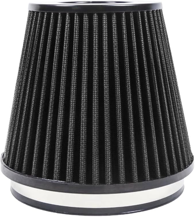 Universal 6" 152mm igh-Flow Air Filter, Reusable Cone Cold Air Intake, High - Image 5