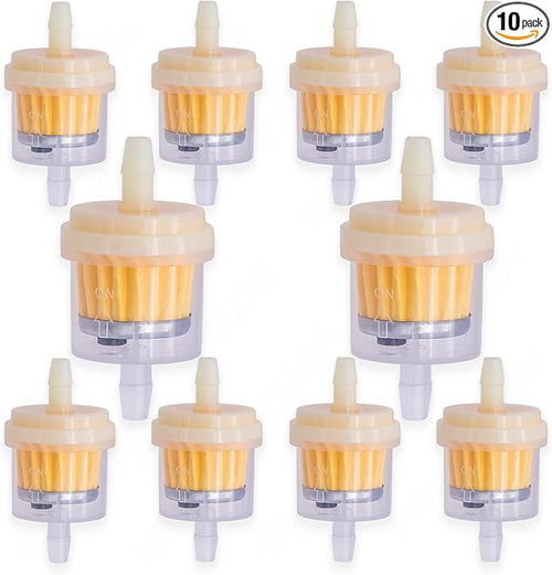 10PCS 3/16" 5mm-6mm Gas Inline Fuel Filter, by MEAJOO