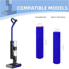 2pcs, Roller Brush。Compatible for Dyson Wash G1 Wet Cleaner, Floor Scrubber - Image 2