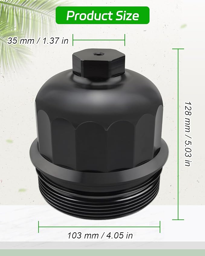 Fuel Filter Housing Cap Fit for GM Duramax 6.6L L5P 2017-2020，Fit for Cruze - Image 4