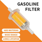 2 Pcs Motorcycle Fuel Filter, High Flow Inline Diesel Gasoline Fuel Filter - Image 3