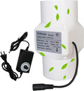 3 Inch Inline Duct Fan 53 Cfm Extractor Fan 12V Plastic Blower Air Exhaust by Unknown