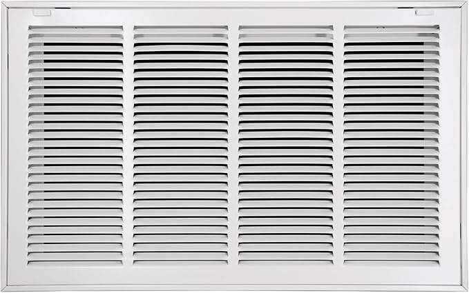 24"W x 14"H Steel Return Air Filter Grille by Howeall