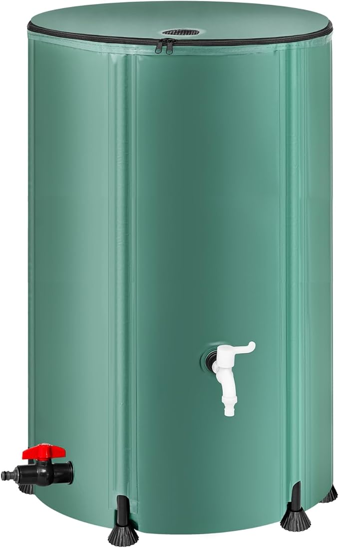 Collapsible Rain Barrel Water Storage Containers-100 Gallon Portable Rainwater by Unknown