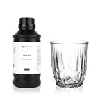 Clear Pro 3D Printer Resin, Glass-Like Ultra High Transparency, Non-Yellowing & by NextShapes