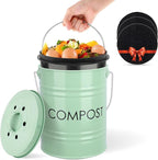 Vipush Compost Bin Kitchen Countertop Composter by Vipush