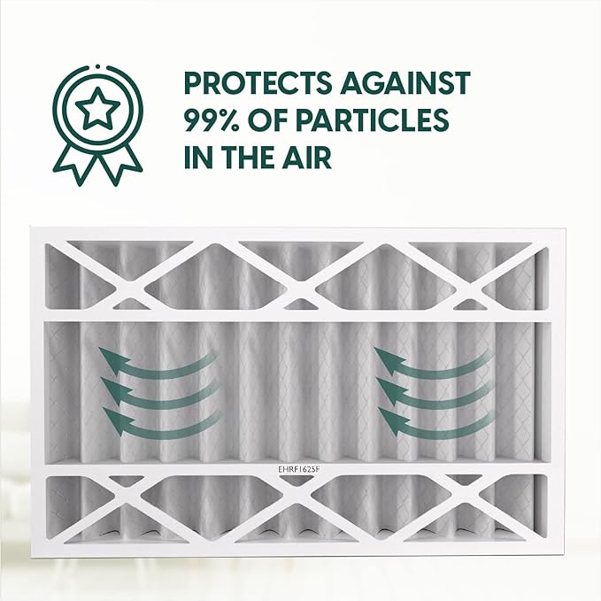 EconoHome 16x25x4 AC Furnace Pleated Air Filter MERV 11 Replacement – Allergen - Image 5
